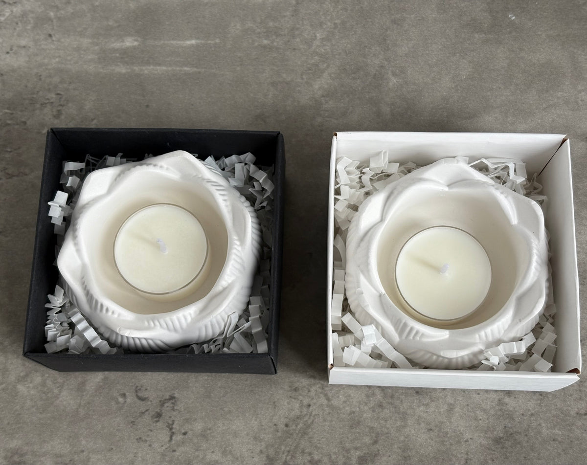 Lotus Tealight Holder Gift Box