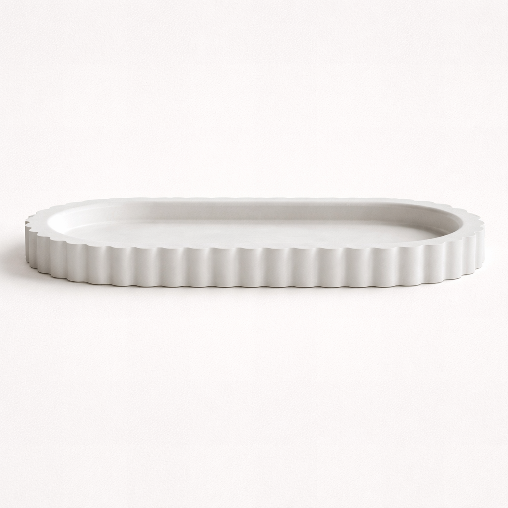 Ribbed Series – Tray – Oval – Standard