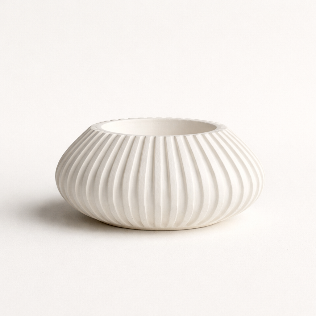 Ribbed Series – Incense & Tealight Holder – Standard