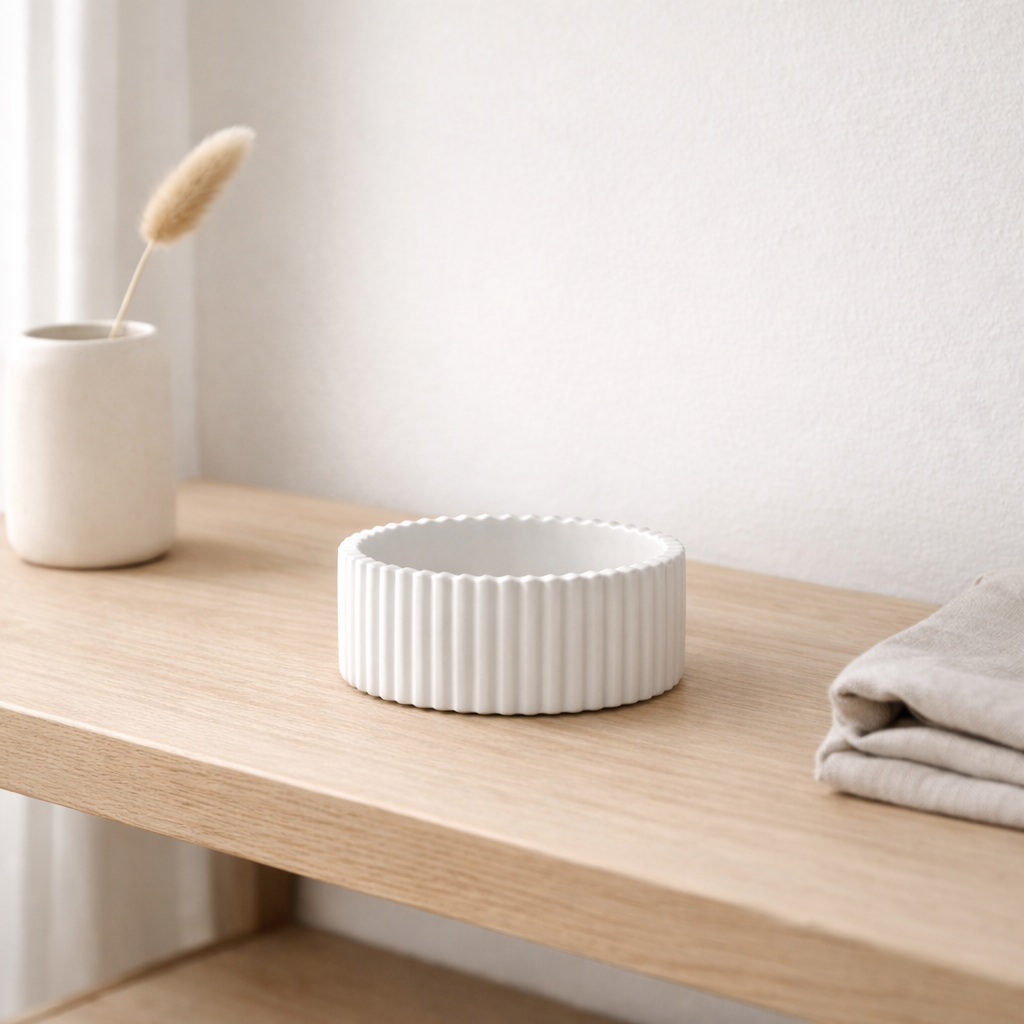 Ribbed Series – Storage Bowl – No Lid – Compact