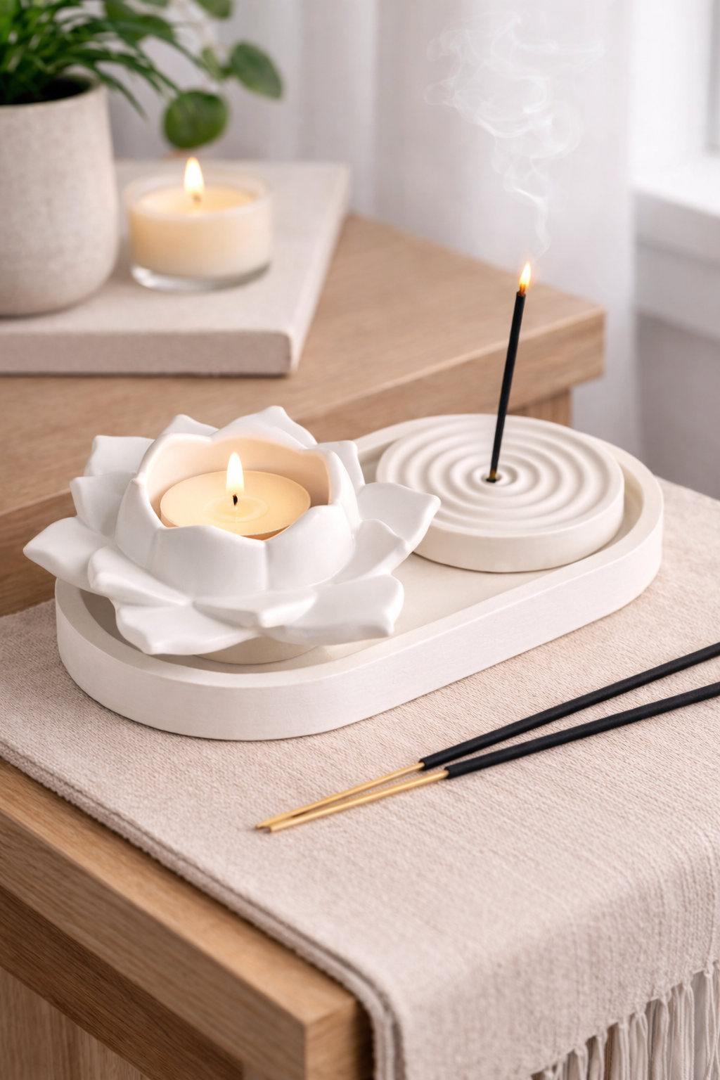 Ribbed Series – Decorative Set – Grace – 3-Piece