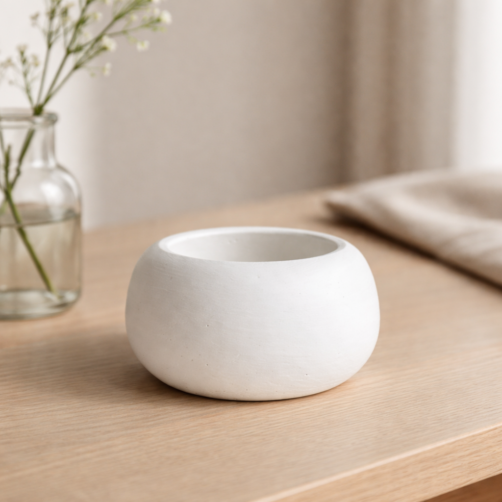 Smooth Series – Storage Jar – No Lid – Compact