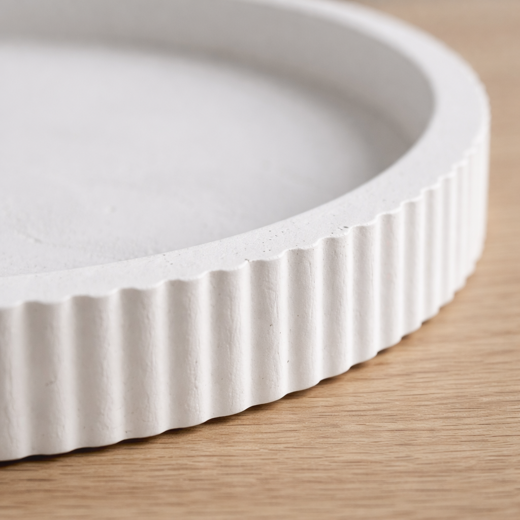 Ribbed Series – Tray – Round – Standard