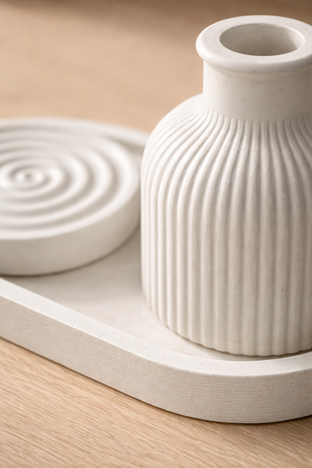 Ribbed Series – Decorative Set – Quiet – 3-Piece