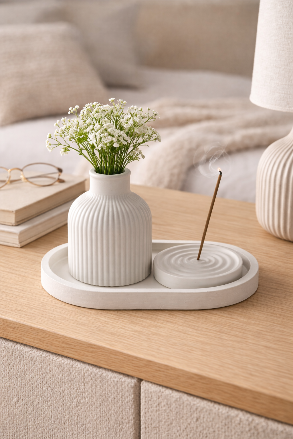 Ribbed Series – Decorative Set – Quiet – 3-Piece