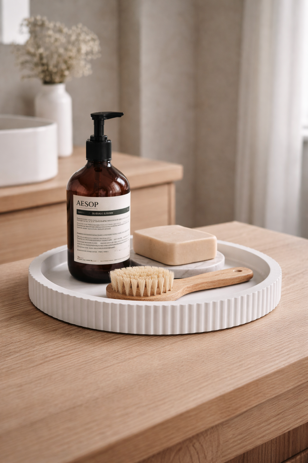 Ribbed Series – Tray – Round – Standard