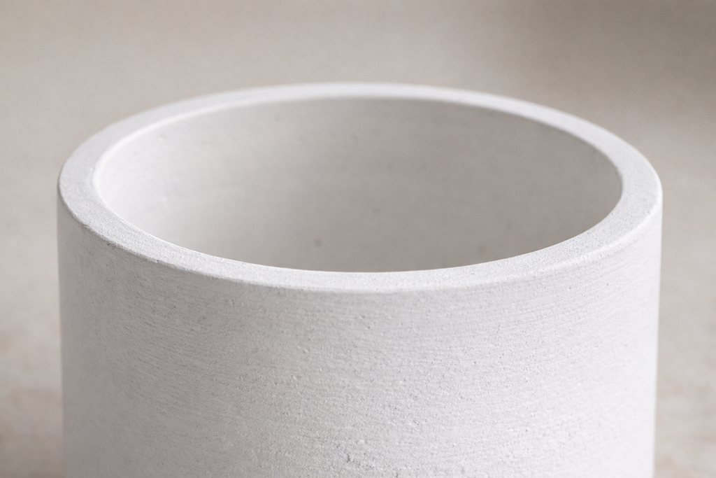Smooth Series – Storage Jar – Flat Lid – Tall