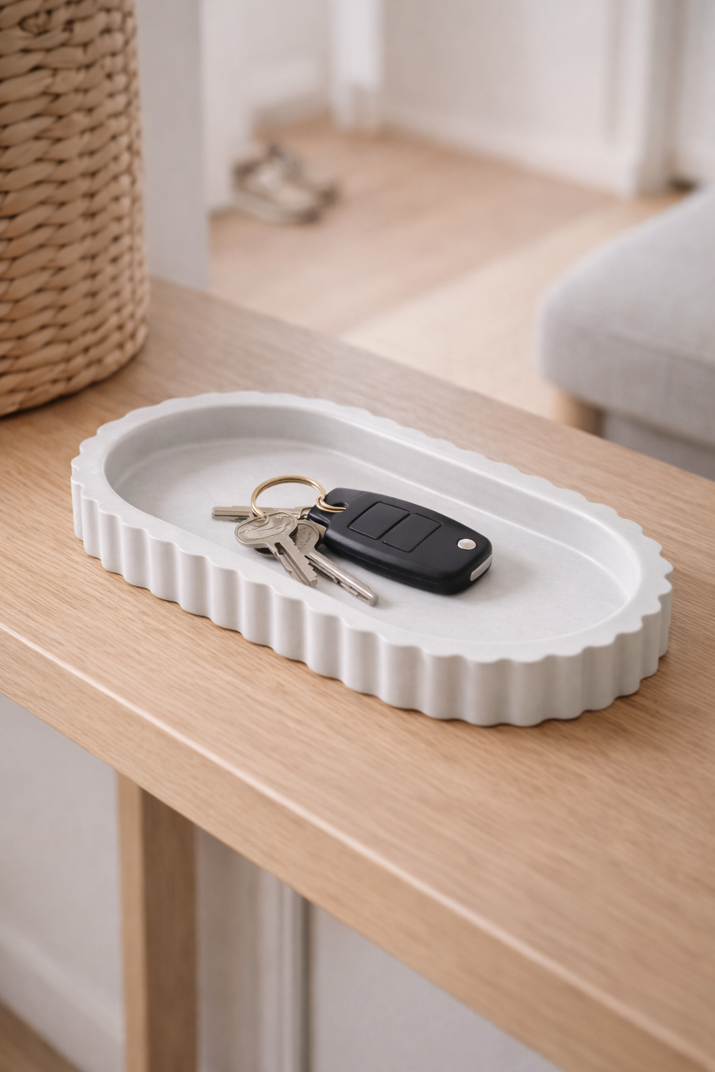 Ribbed Series – Tray – Oval – Standard