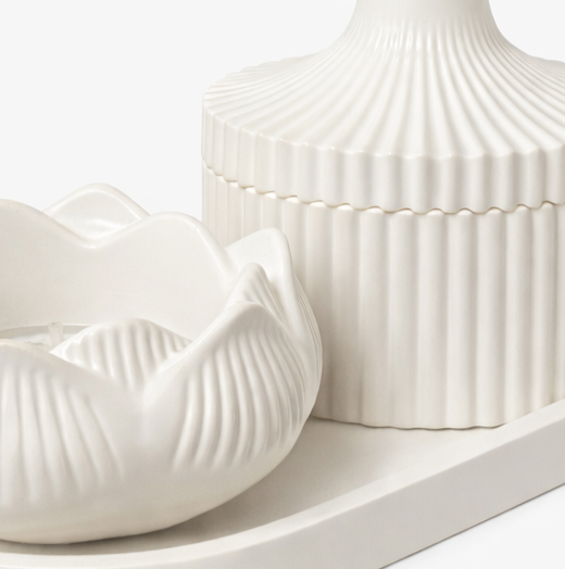 Ribbed Series – Decorative Set – Haven – 3-Piece