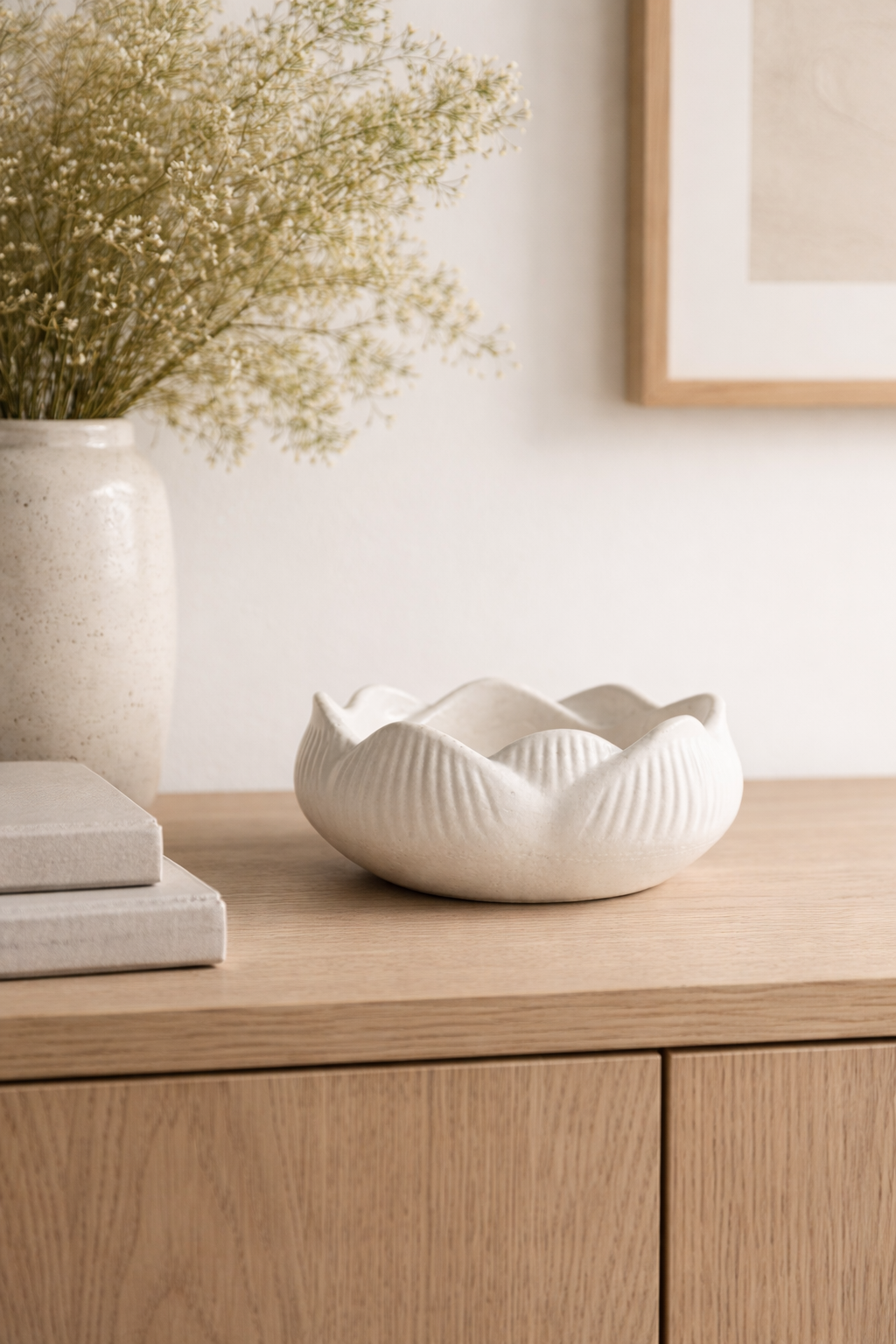 Ribbed Series – Tealight Holder – Lotus – Bud – Standard