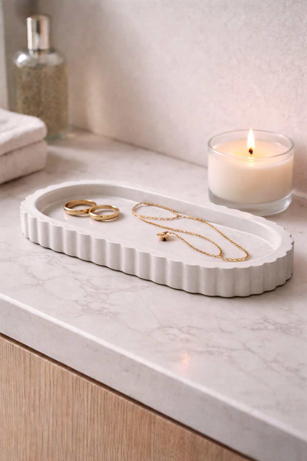 Ribbed Series – Tray – Oval – Standard
