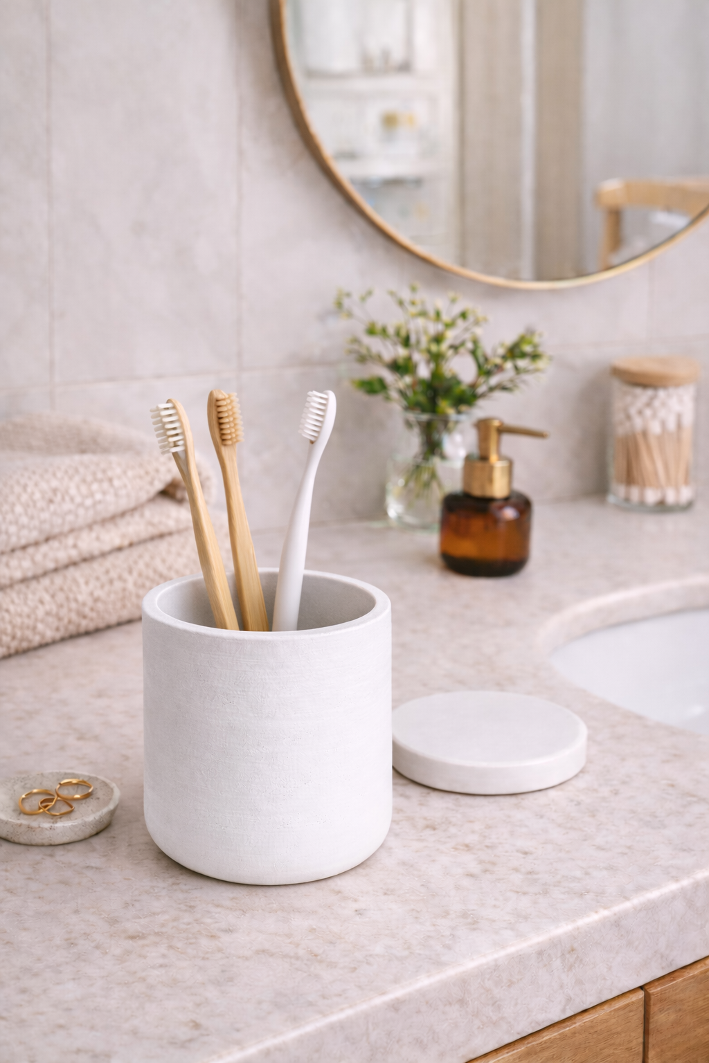 Smooth Series – Storage Jar – Flat Lid – Tall