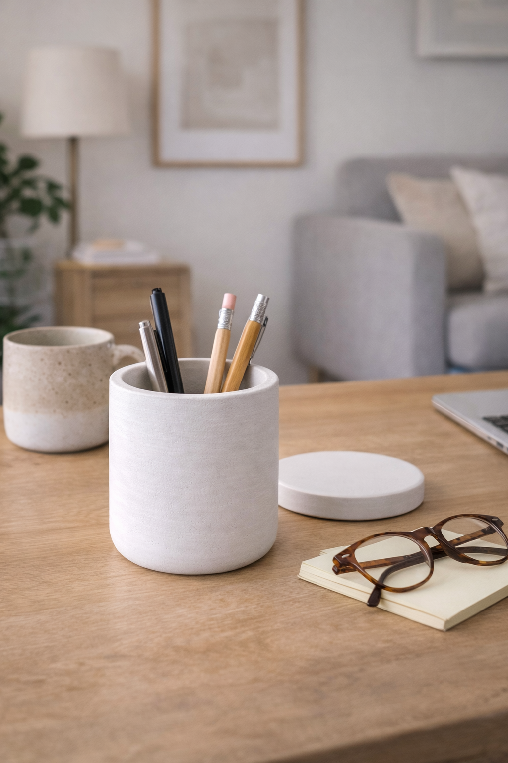 Smooth Series – Storage Jar – Flat Lid – Tall